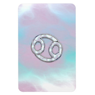 Mutter von Perlkrebs Zodiac Magnet