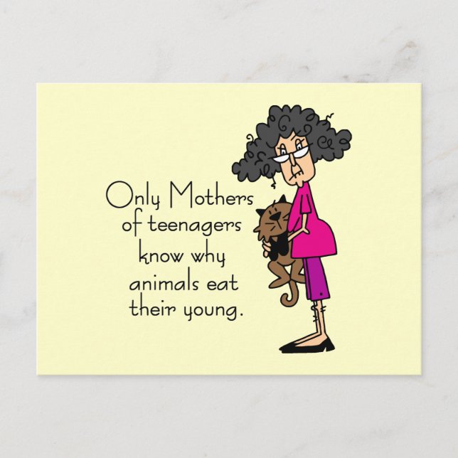 Mütter von Teenagern Postkarte (Vorderseite)