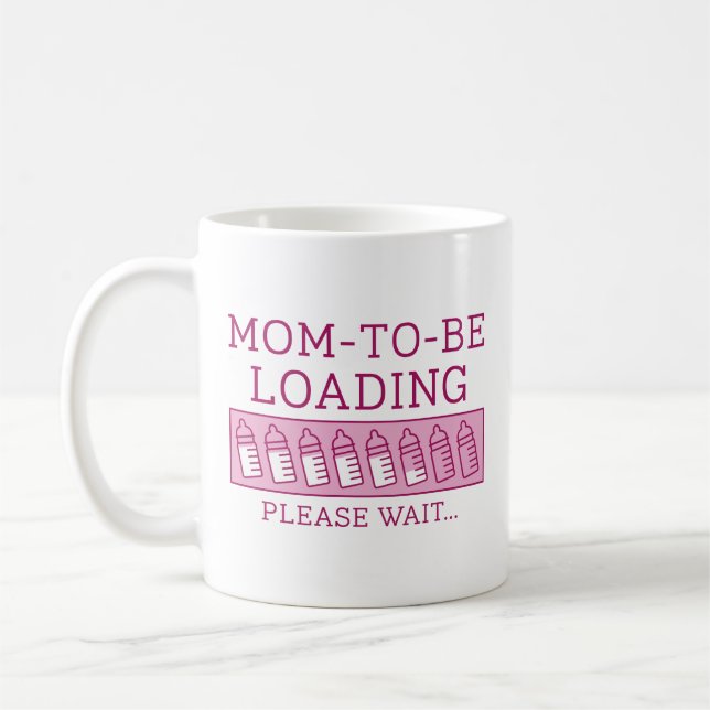 Mutter wird geladen kaffeetasse (Links)
