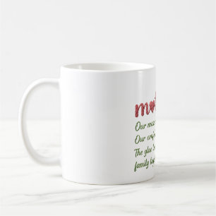 Mutter Zitat Tribute Kaffeetasse