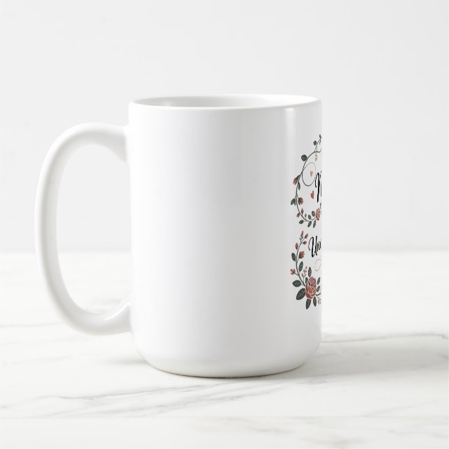 Mutter zu sein bedeutet, bedingungslos zu lieben kaffeetasse (Links)