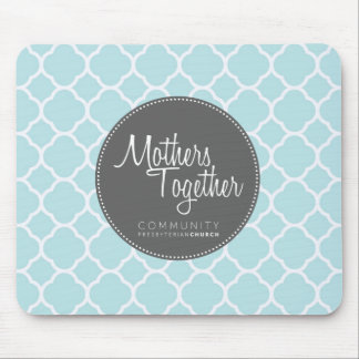 Mutter-zusammen graue Logo-Mausunterlage Mousepad