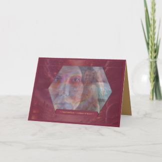 Mütterafrika feiern dankeskarte