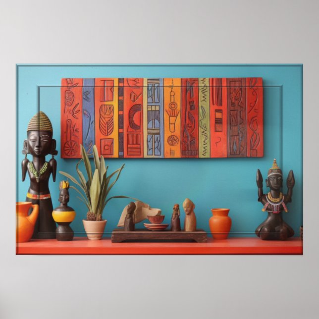 Mütterafrika feiern poster (Vorne)