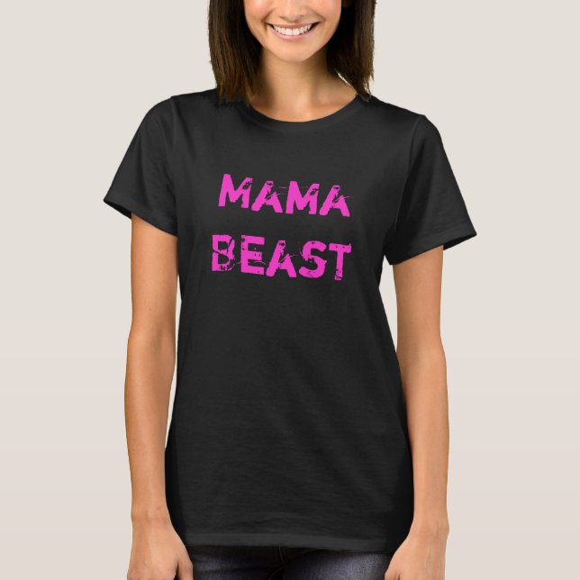 Mutterbeast Ladys Petite Pink Workout-T - Shirt (Vorderseite)