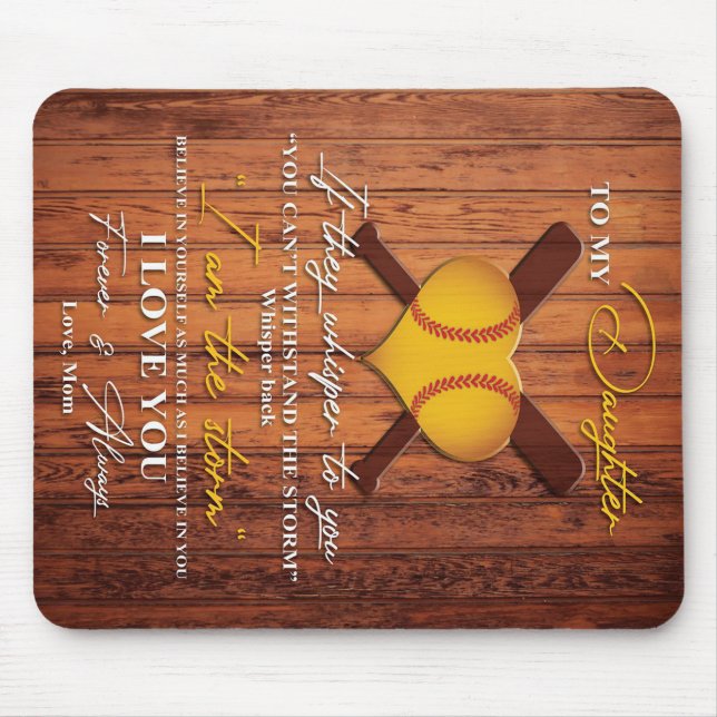 Mutterbrief, Wohngestaltung Mousepad (Vorne)