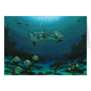 Mutterdelphin und -kalb