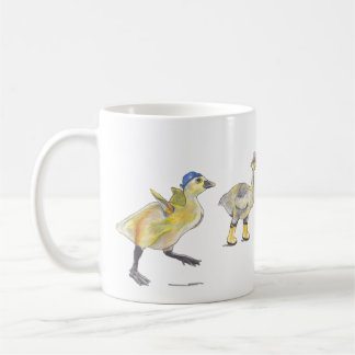 Muttergans und vier berufliche Gänse Kaffeetasse