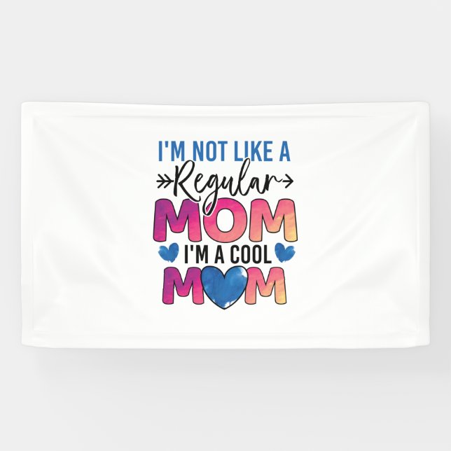 Muttergeschenk Ich bin eine Coole Mama Banner (Horizontal)