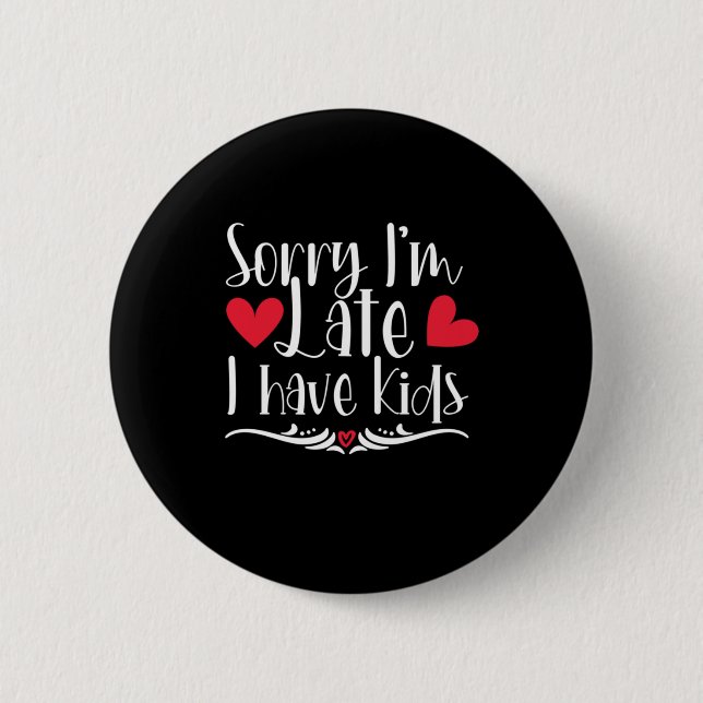 Muttergeschenk Ich habe Kinder Button (Vorderseite)
