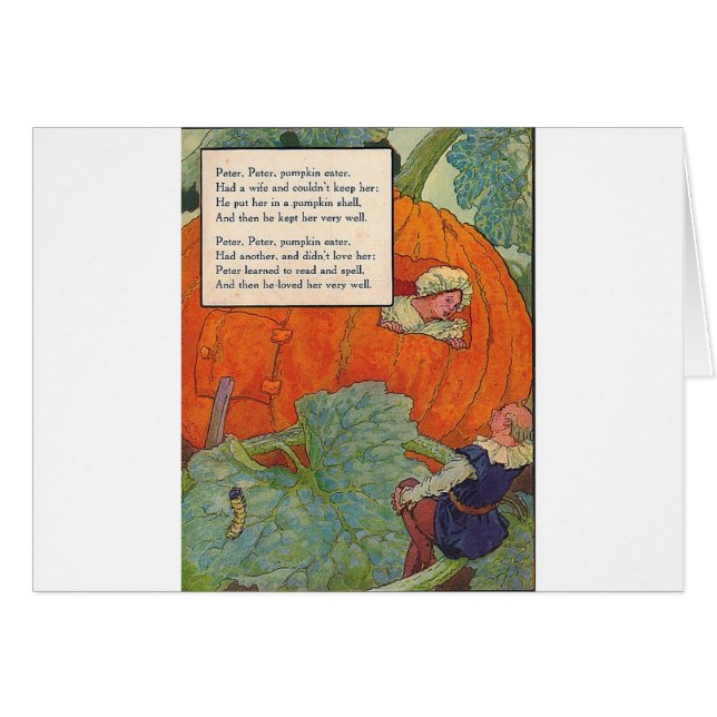 Muttergoose der 1920er Jahre - Peter Pumpkin Eater (Vorderseite (Horizontal))