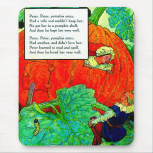 Muttergoose der 1920er Jahre - Peter Pumpkin Eater Mousepad