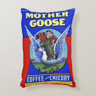 Muttergoose-Kaffee und Chicorée Dekokissen