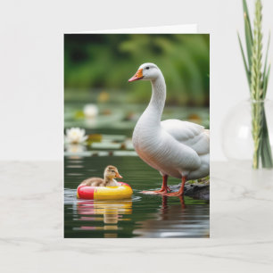 Muttergoose mit Gogling Karte
