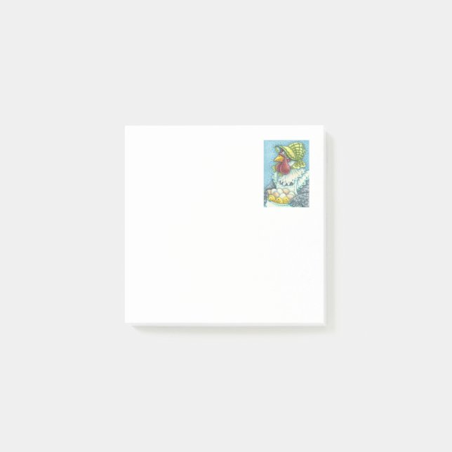 Mutterhenne, HÜHNERZÜCHTER Post-it® Notizen (Vorderseite)