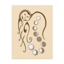 Mutterkugel: Sister Moon Postcard