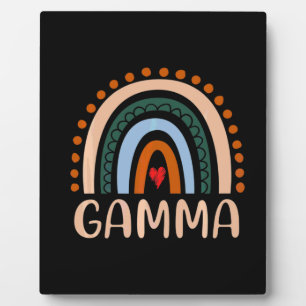 Mutterkunde Gamma Rainbow Grandma Niedliche Gebu Fotoplatte