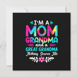 Mutterkunde | Ich bin Mama Großes Oma Geburtstag Einladung