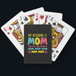 Mutterkunde | Mein Name ist Mommy Birthday Spielkarten<br><div class="desc">Mutterkunde | Mein Name ist Mommy Birthday</div>