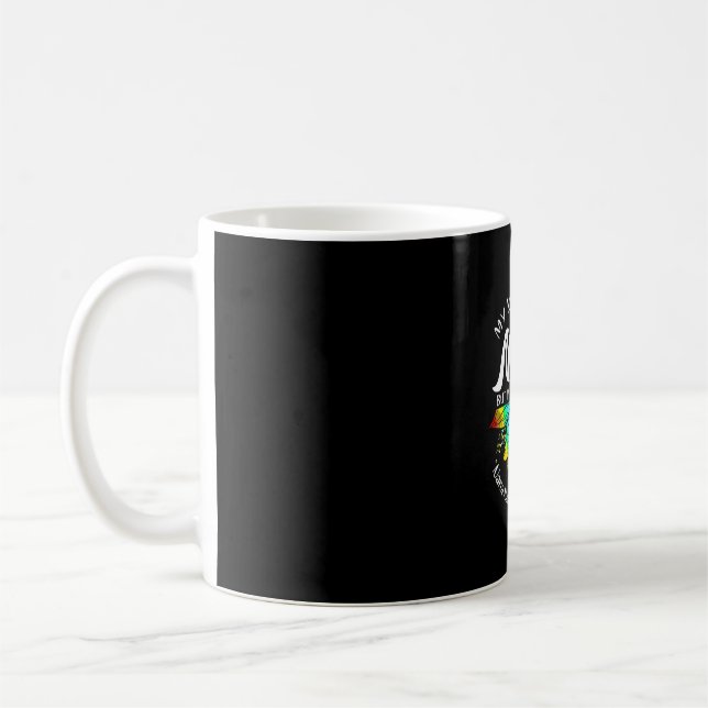 Mutterkunde | Mein Name ist Nana Sunflower Xmas Kaffeetasse (Links)