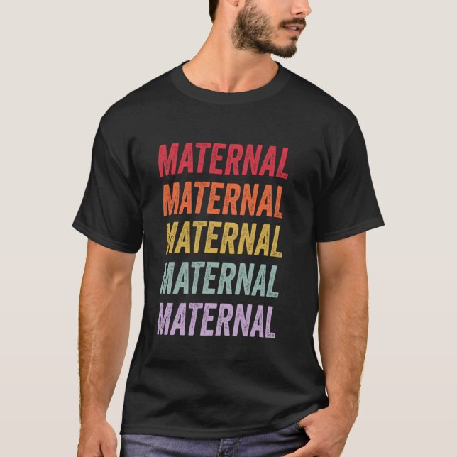 Mütterlich T-Shirt (Vorderseite)