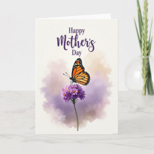 Muttermal Blumenkarte zum Muttertag Karte