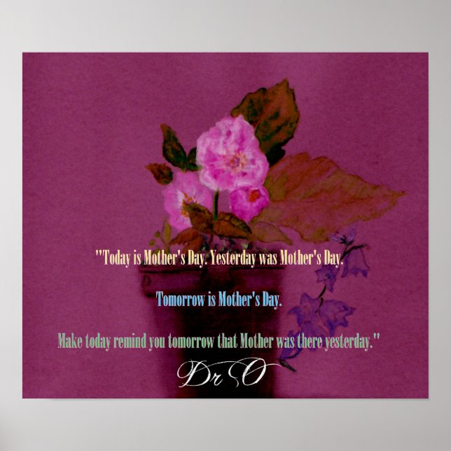 Muttermeldungsreihe III Poster (Vorne)