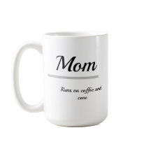 Muttermilch-Tasse – Läuft auf Kaffee und Fürsorge