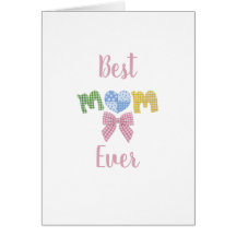 Muttermuster-Muttertags-Geburtstagskarte