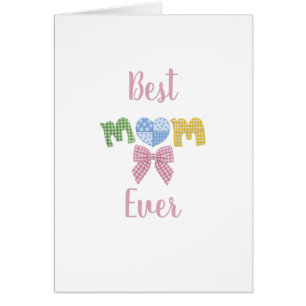 Muttermuster-Muttertags-Geburtstagskarte