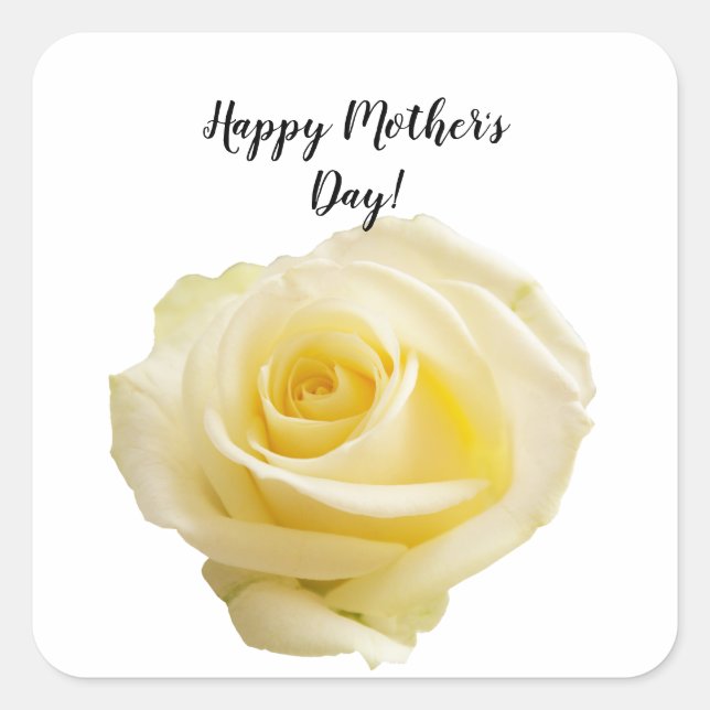 Mutterquadratischer Aufkleber (Vorderseite)