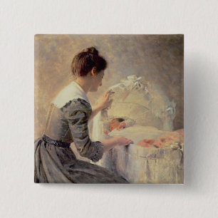 Mutterschaft, 1898 button