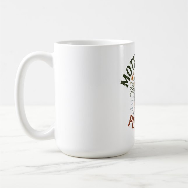 Mutterschaft: Purer Kampfgeist Kaffeetasse (Links)