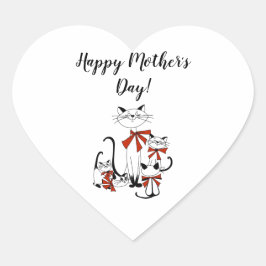 Mutterschafterin Herz-Aufkleber