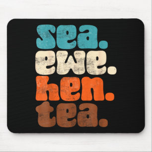 Muttersee-Symbole Groovy Ohne Bedeutung Huhn Tee M Mousepad