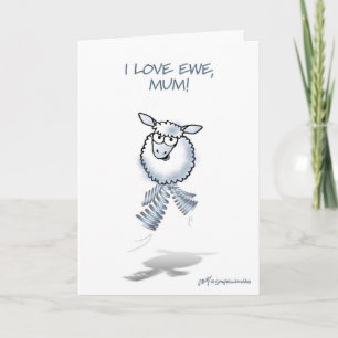 Muttersonntag "Ich Liebe ewe, Mama! Karte