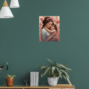 Muttersprachler - Mutter-Tochter-Poster Poster