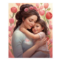 Muttersprachler - Mutter-Tochter-Poster