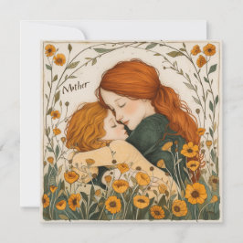 Mutterstrahlen: Vererbte Momente Feiertagskarte