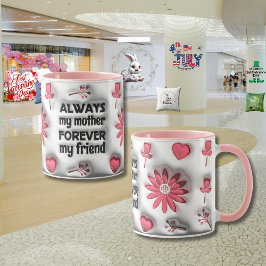 Muttertag "3D-Effekt" Tasse