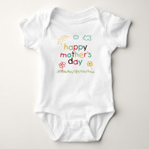 Muttertag 5 baby strampler