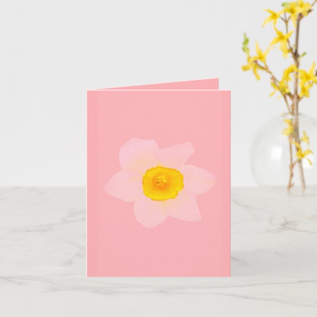 Muttertag Arabische florale Faltkarte Karte (Gelbe Blume)