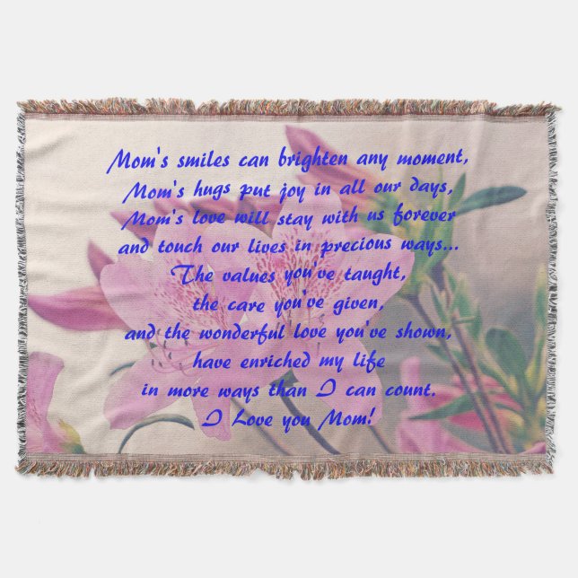 Muttertag Azaleas Decke (Vorderseite)