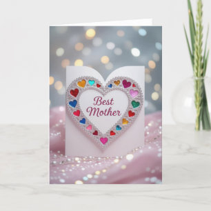 Muttertag, Beste Mama, Beste Mutter, Frohe Muttert Feiertagskarte