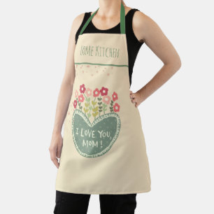 Muttertag, Blumen in Liebe , Elegant, Einfach Schürze