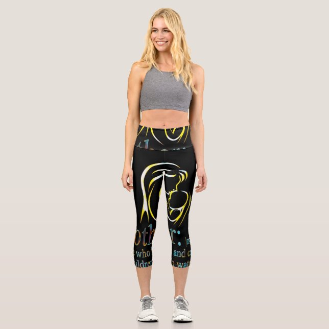 Muttertag  capri leggings (Vorderseite)