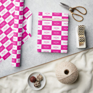 Muttertag Classic Caps Pink Mama Errichtet Geschenkpapier