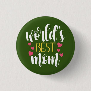 Muttertag der besten Mama der Welt  Button
