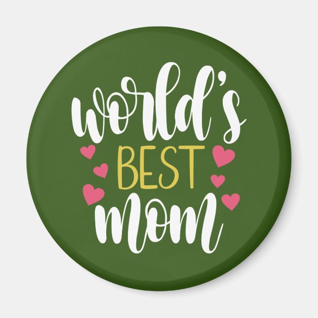 Muttertag der besten Mama der Welt | Magnet (Vorne)