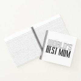 Muttertag der besten Mama der Welt | Notebook Notizbuch
